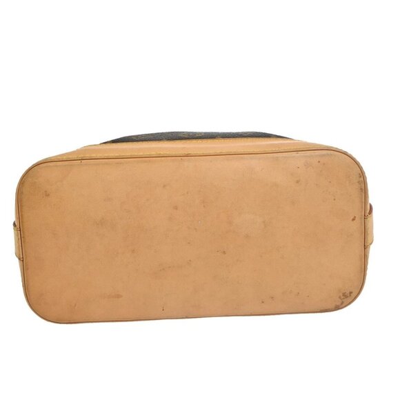 LOUIS VUITTON Logo Lockit Hand Bag Monogram Leather Brown France M40102 97FB861 - Picture 5 of 15